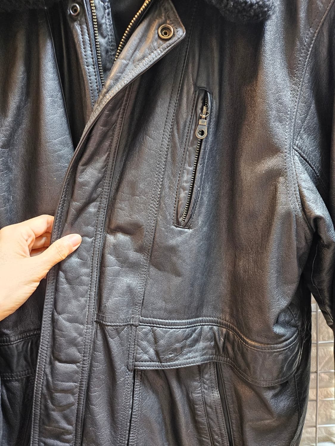 양가죽자켓 110  상품이미지5