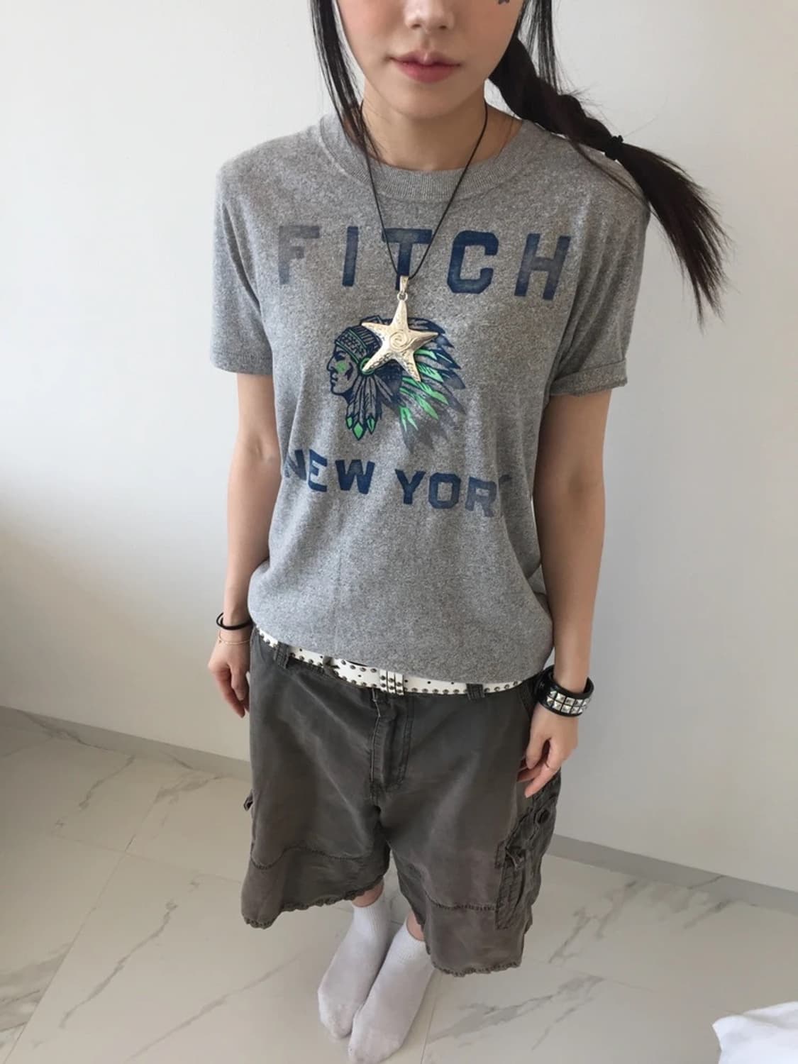 Abercrombie Fitch NY Graphic Tee 상품이미지2