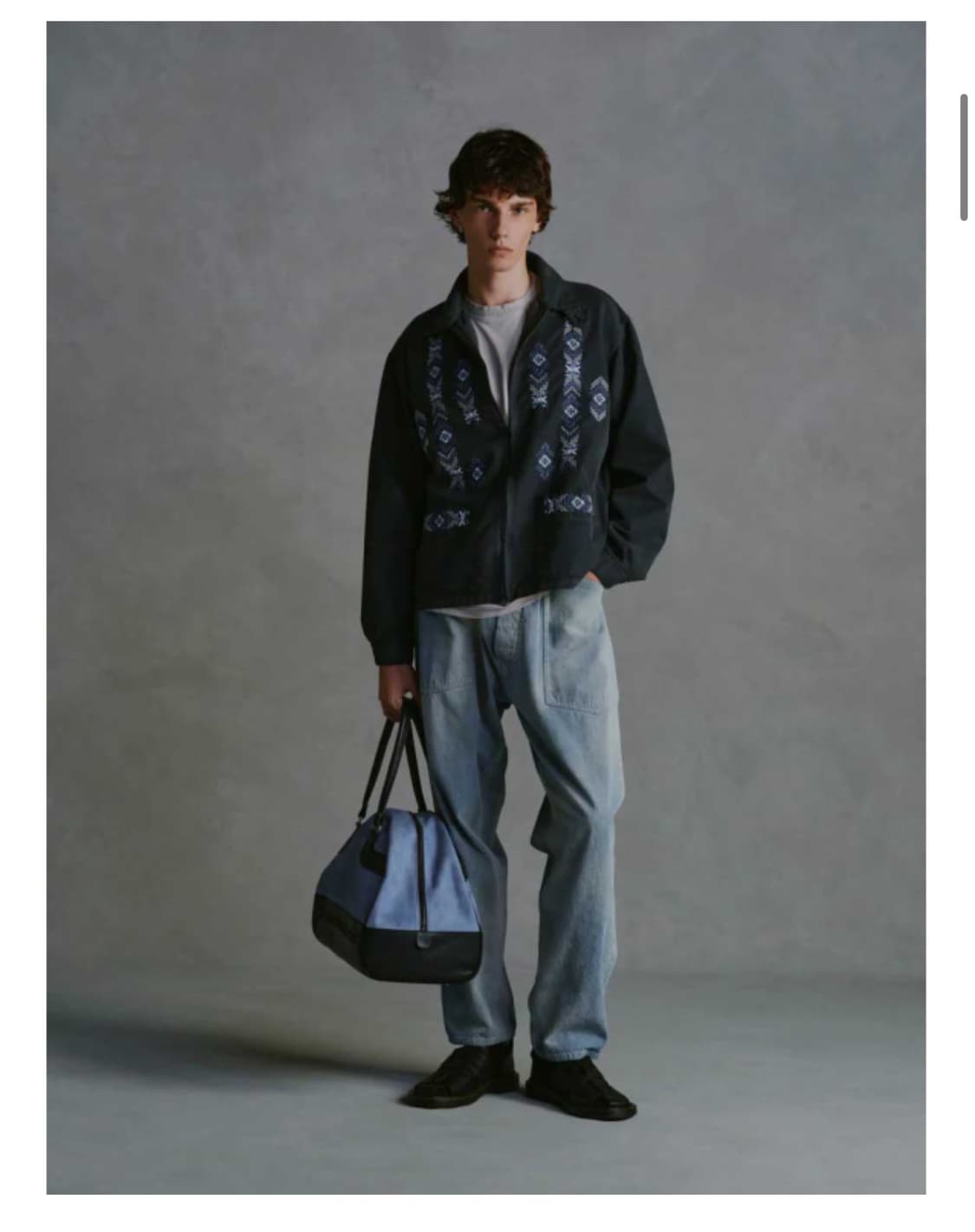 오베르쥬 자켓 카키 상품이미지2