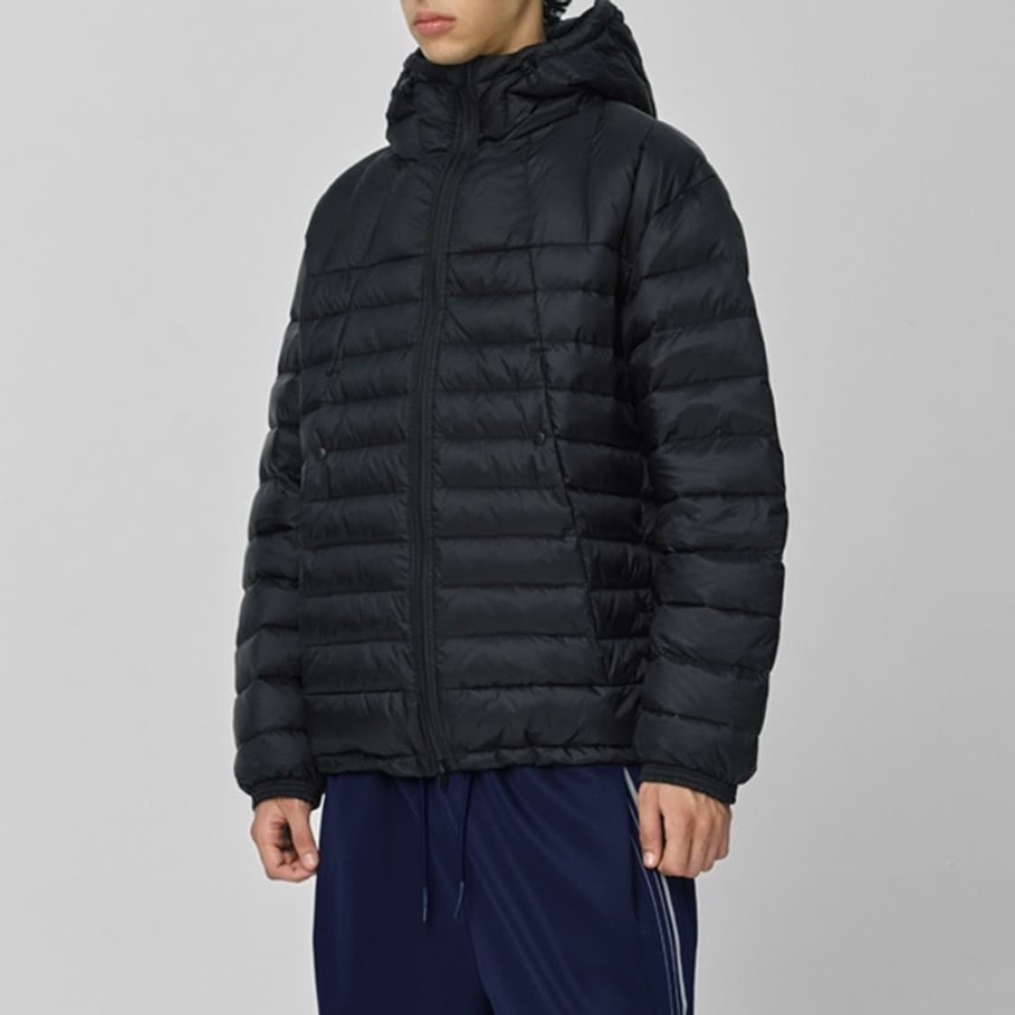 밀로아카이브 라이트솔린 경량패딩 블랙 상품이미지8