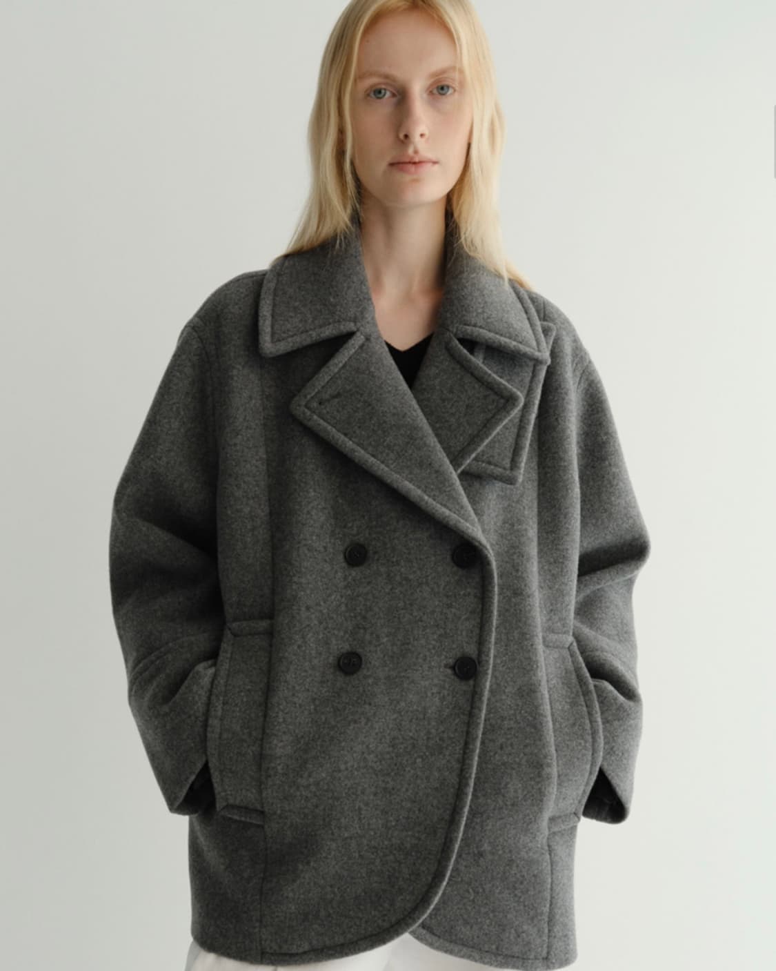 EAAH 이아 오웬 코트 그레이 상품이미지3