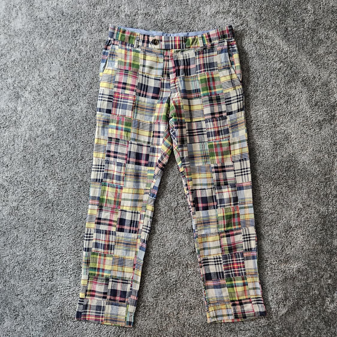 [무료배송] Brooks Brothers 체크 패턴 바지 상품이미지1