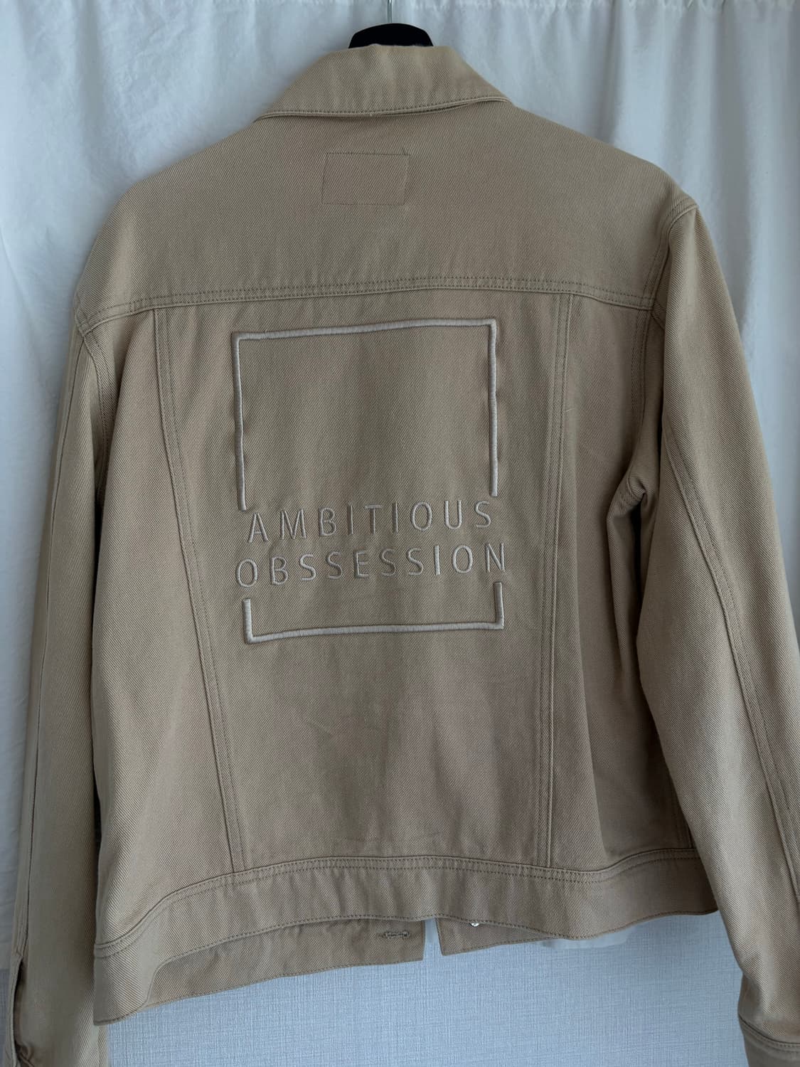 [L] TATE 베이지 데님 자켓 상품이미지2