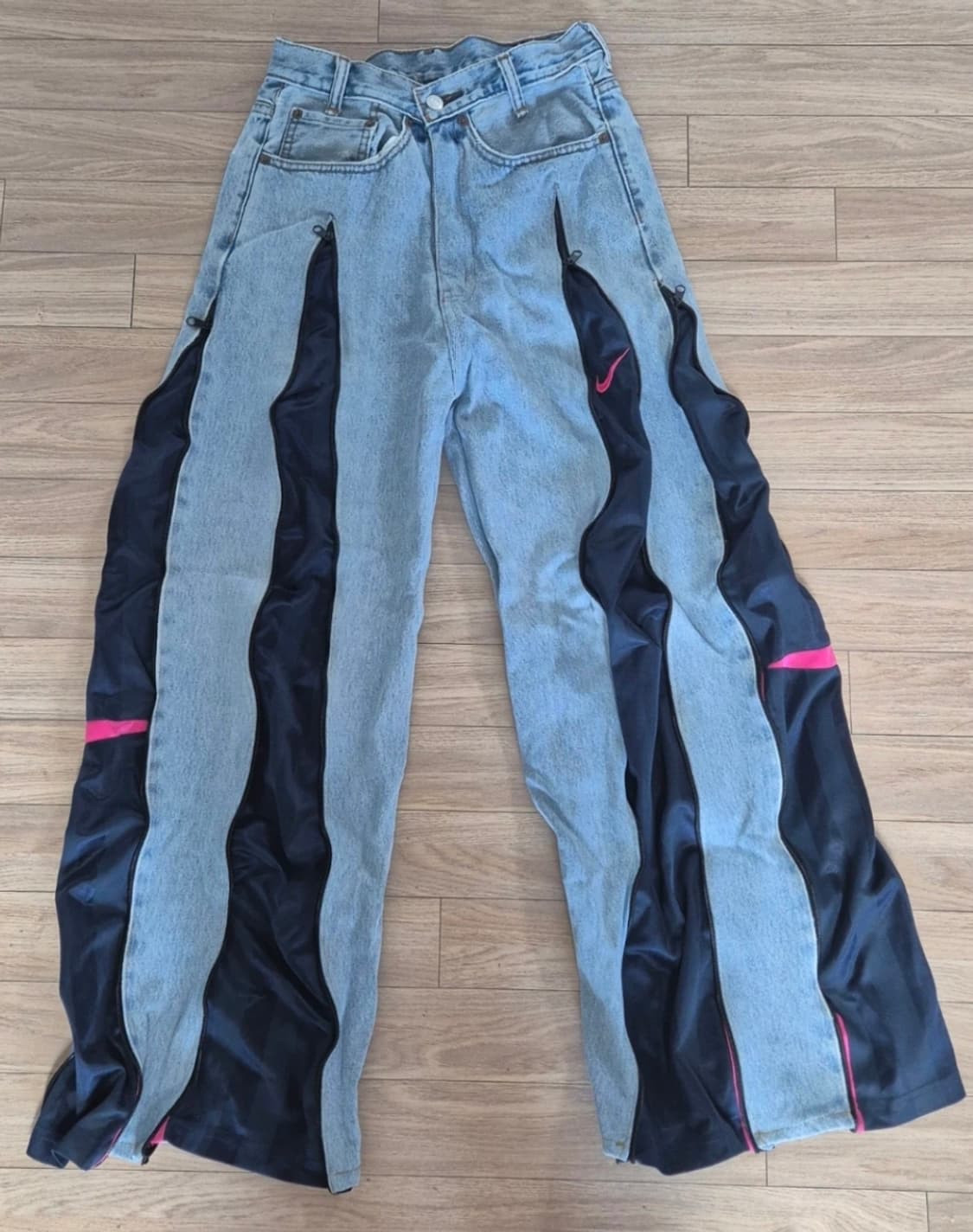 나이키 리바이스 업사이클링 리메이크 제품 상품이미지1