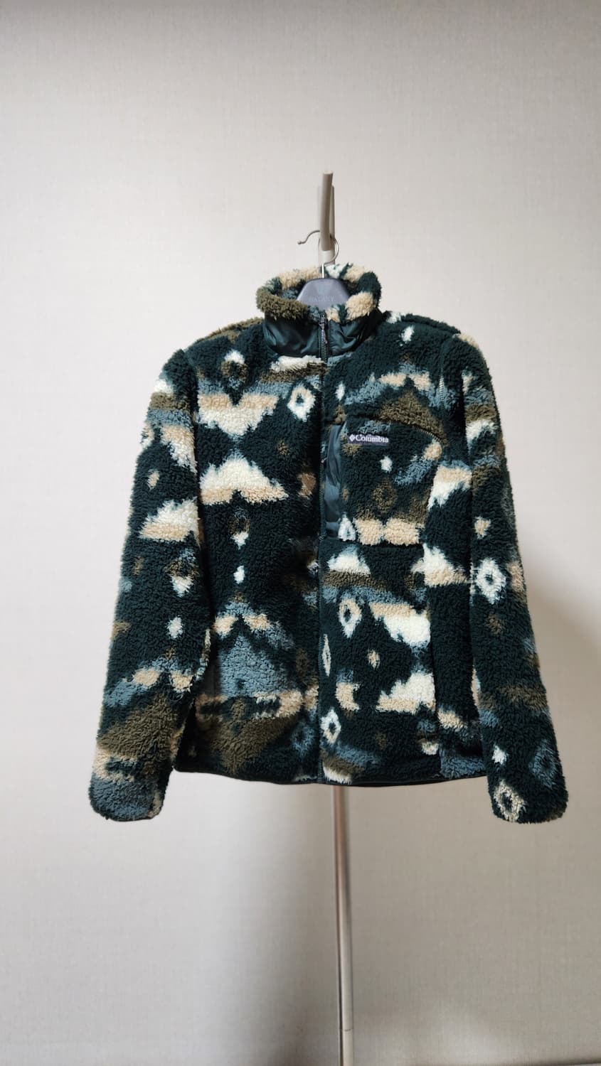 컬럼비아 패턴 플리스 자켓 m 95-100 상품이미지1