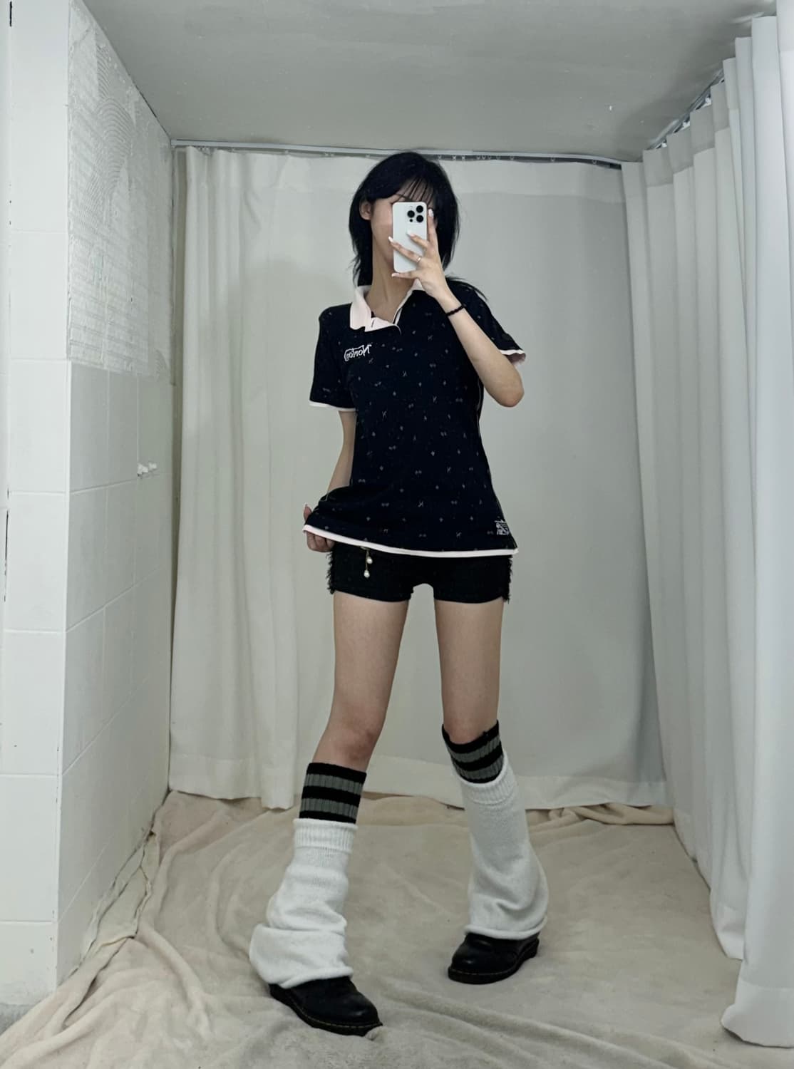 버버리 키치 핑크 히메갸루 코디세트 상품이미지3