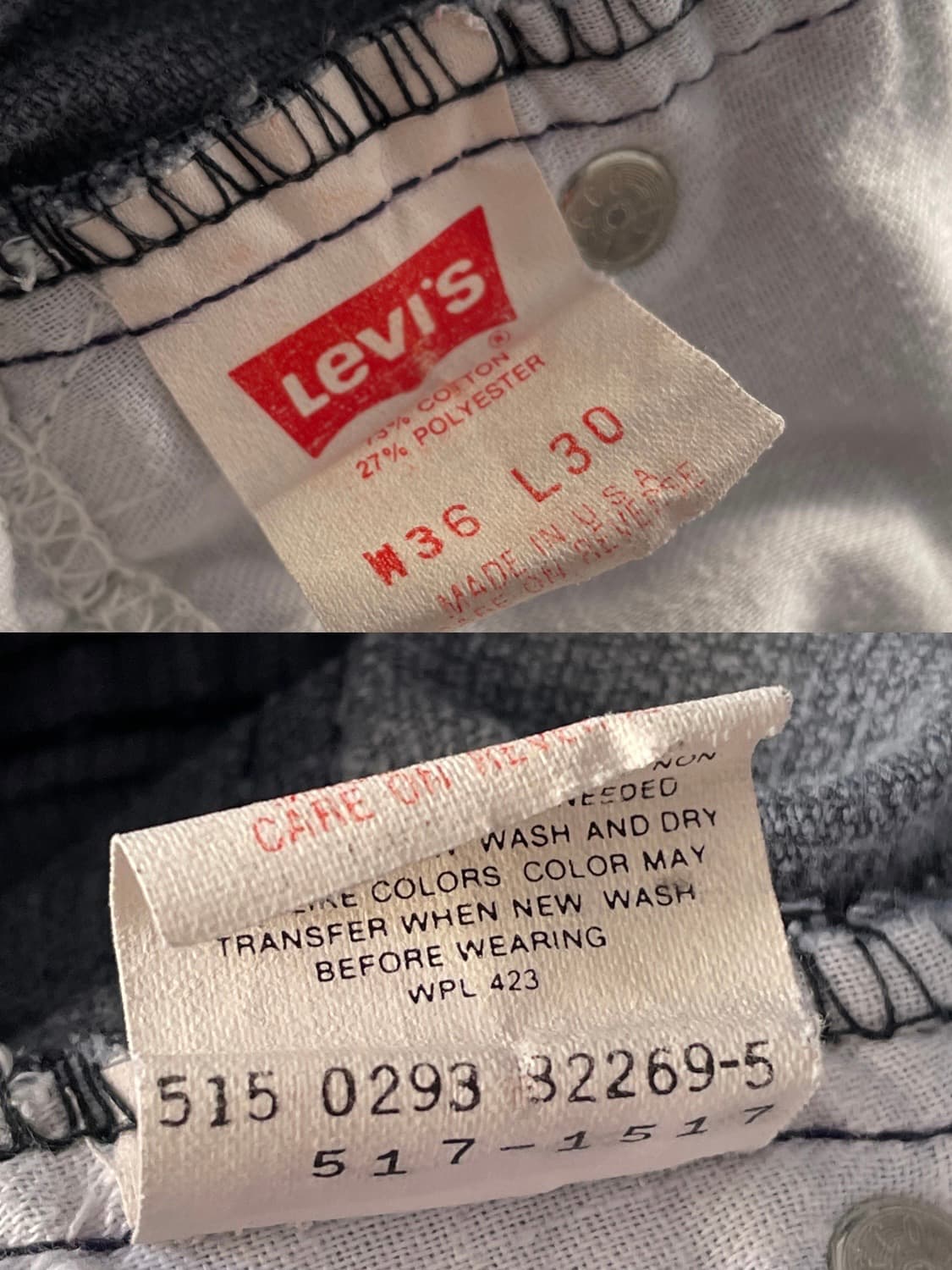 90s Levis 517 Corduroy Distressed 상품이미지10