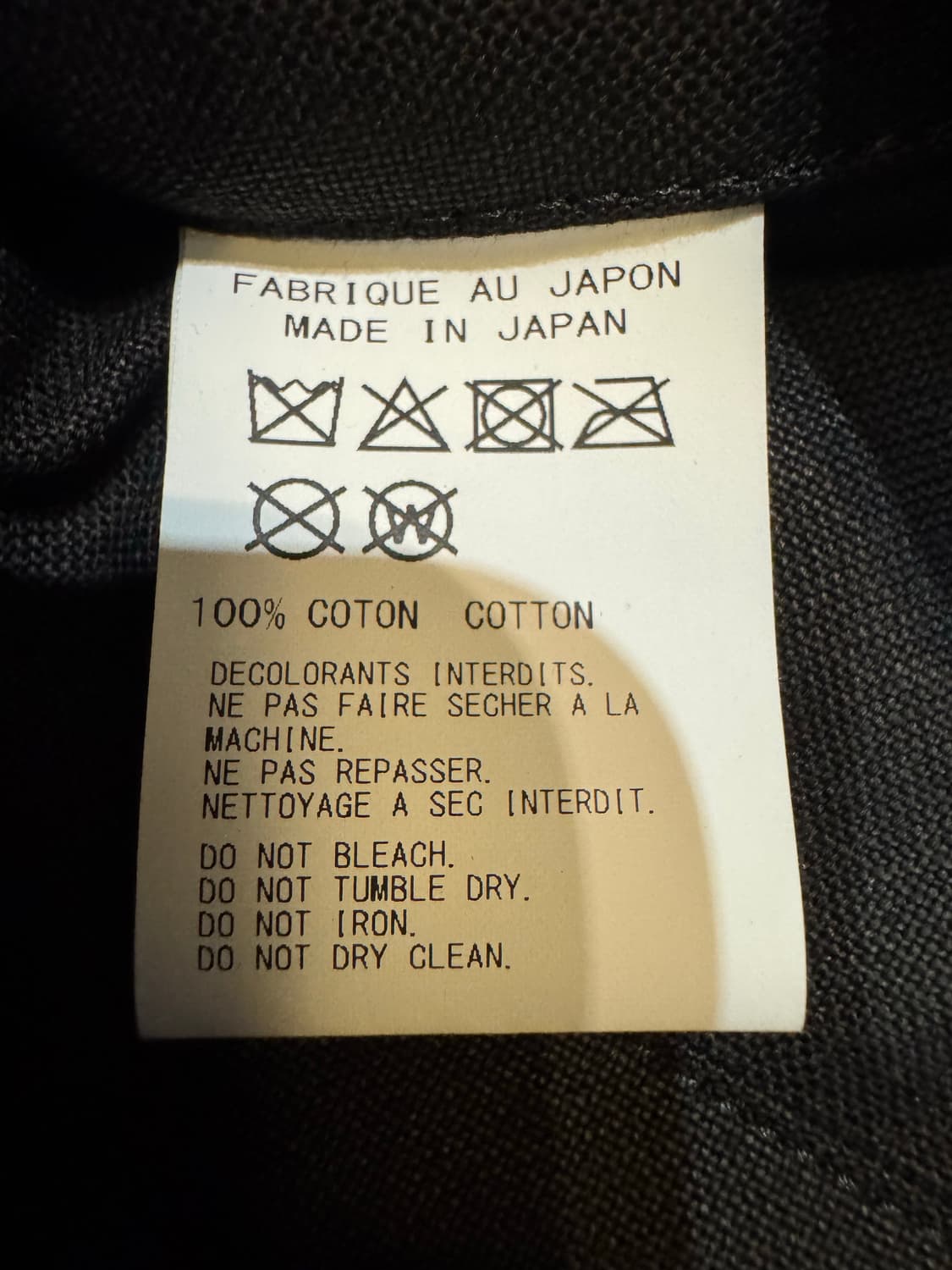 [OS] 요지야마모토 토트백 블랙  상품이미지8