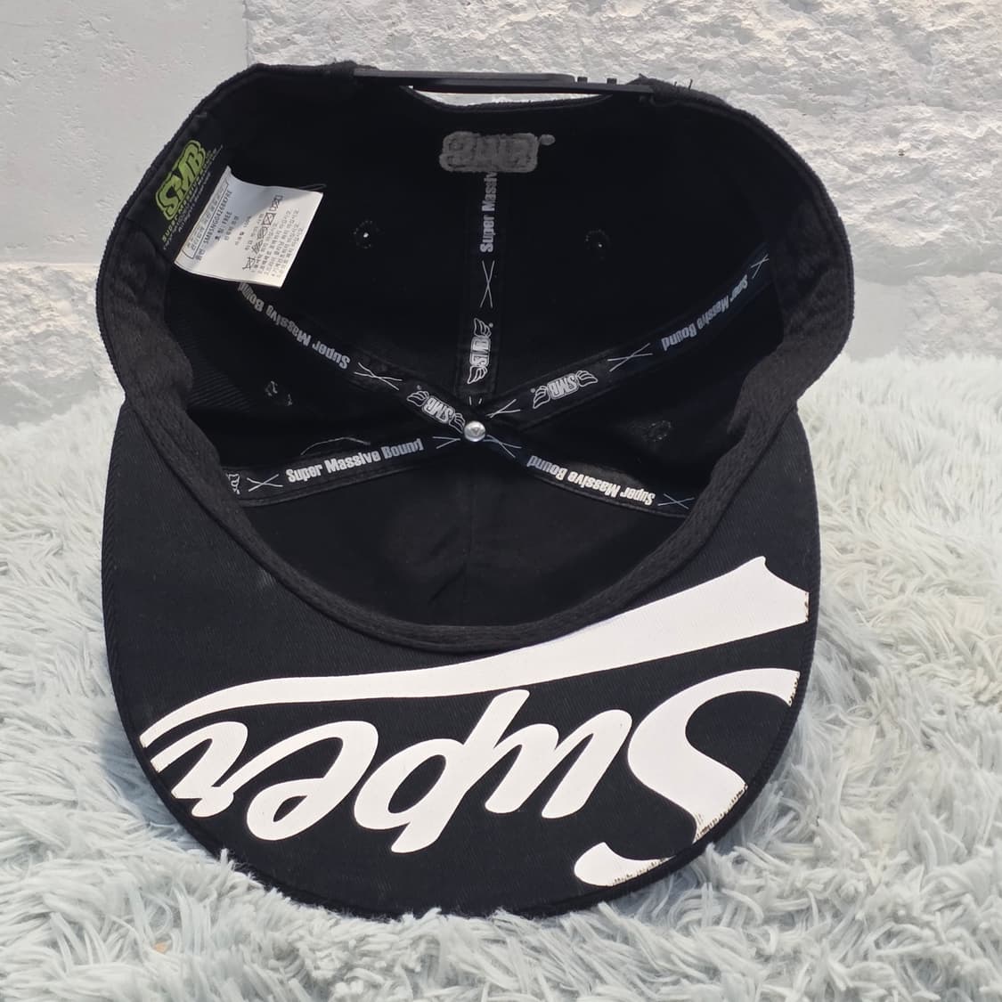 L5-3:슈퍼매시브바운드 A 로고 블랙 스냅백(56-59) 상품이미지6