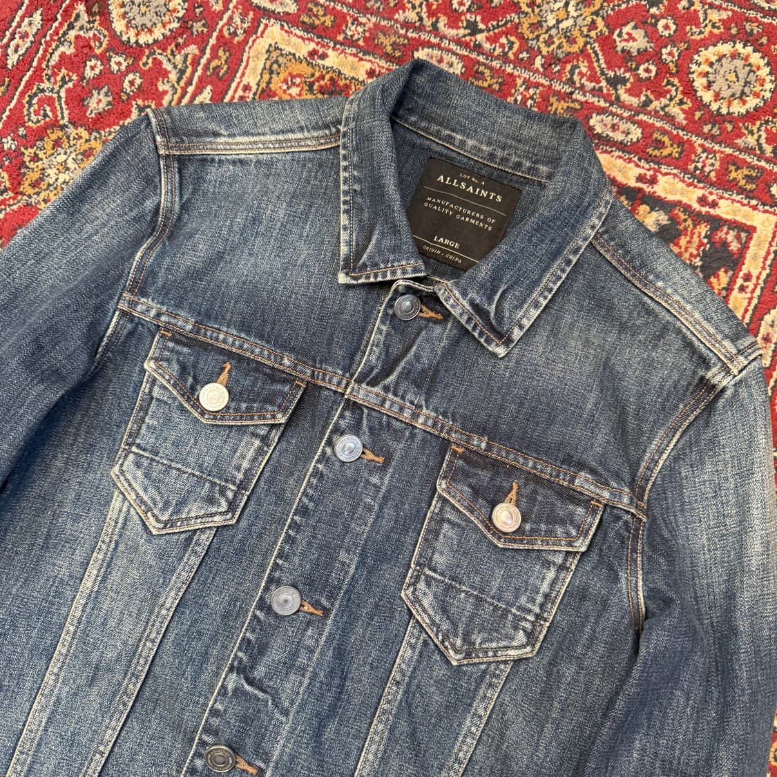 올세인츠 데님 트러커 [ 100 ] 상품이미지2