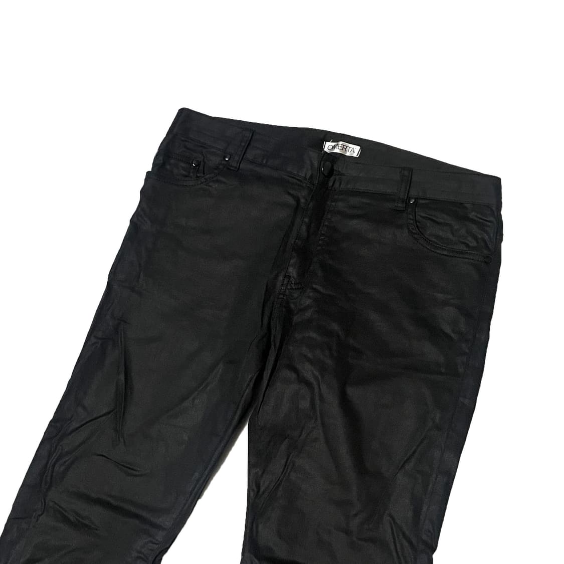 OMERTA 오메르타 블랙 코팅진 상품이미지3