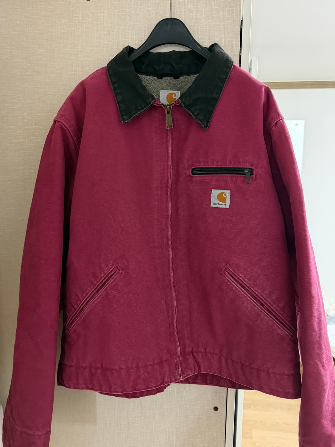 빈티지 칼하트 디트로이트 재킷 WJ097 RBY (m size) 상품이미지8