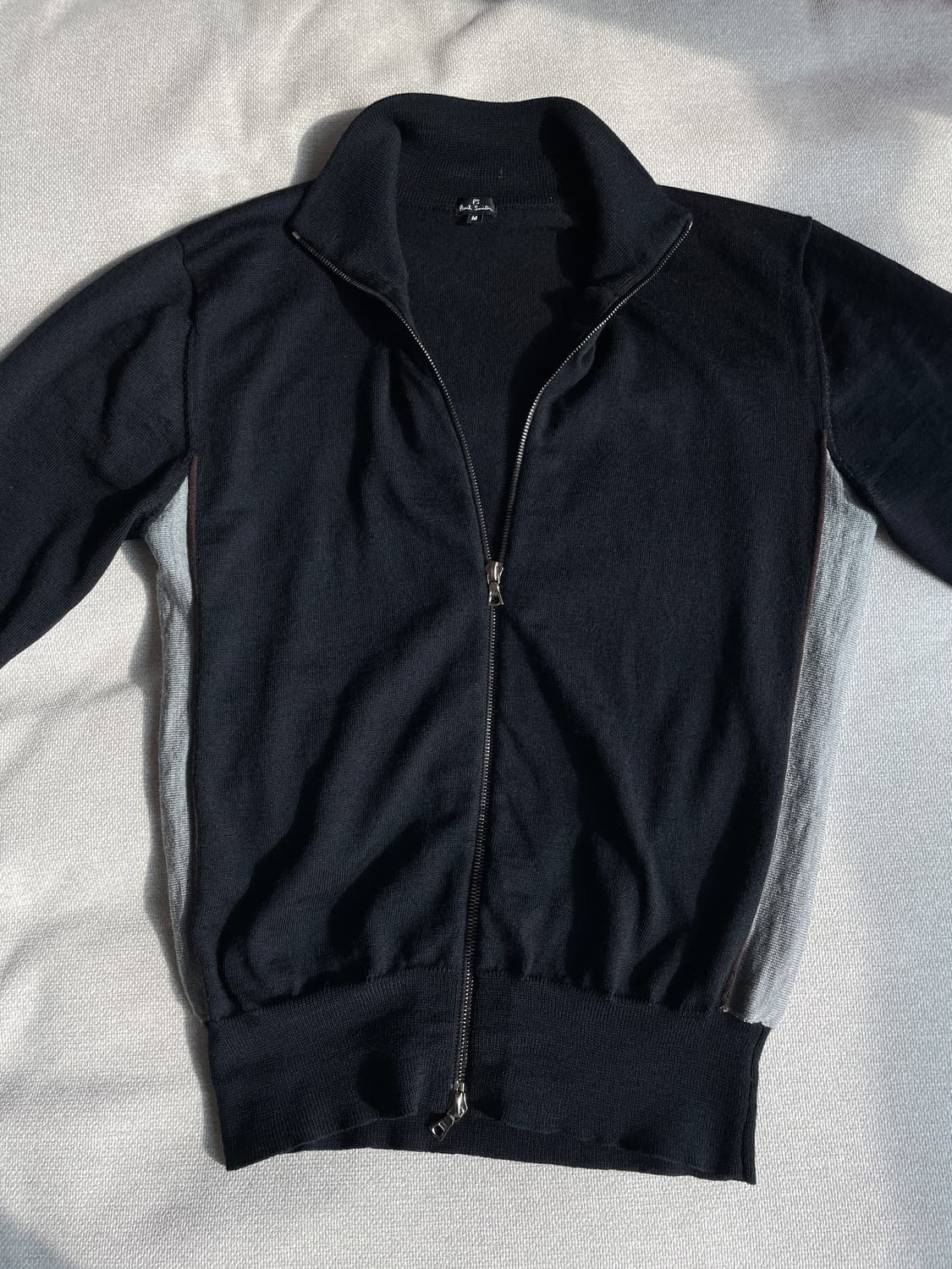 High gauge knit zip-up 상품이미지1