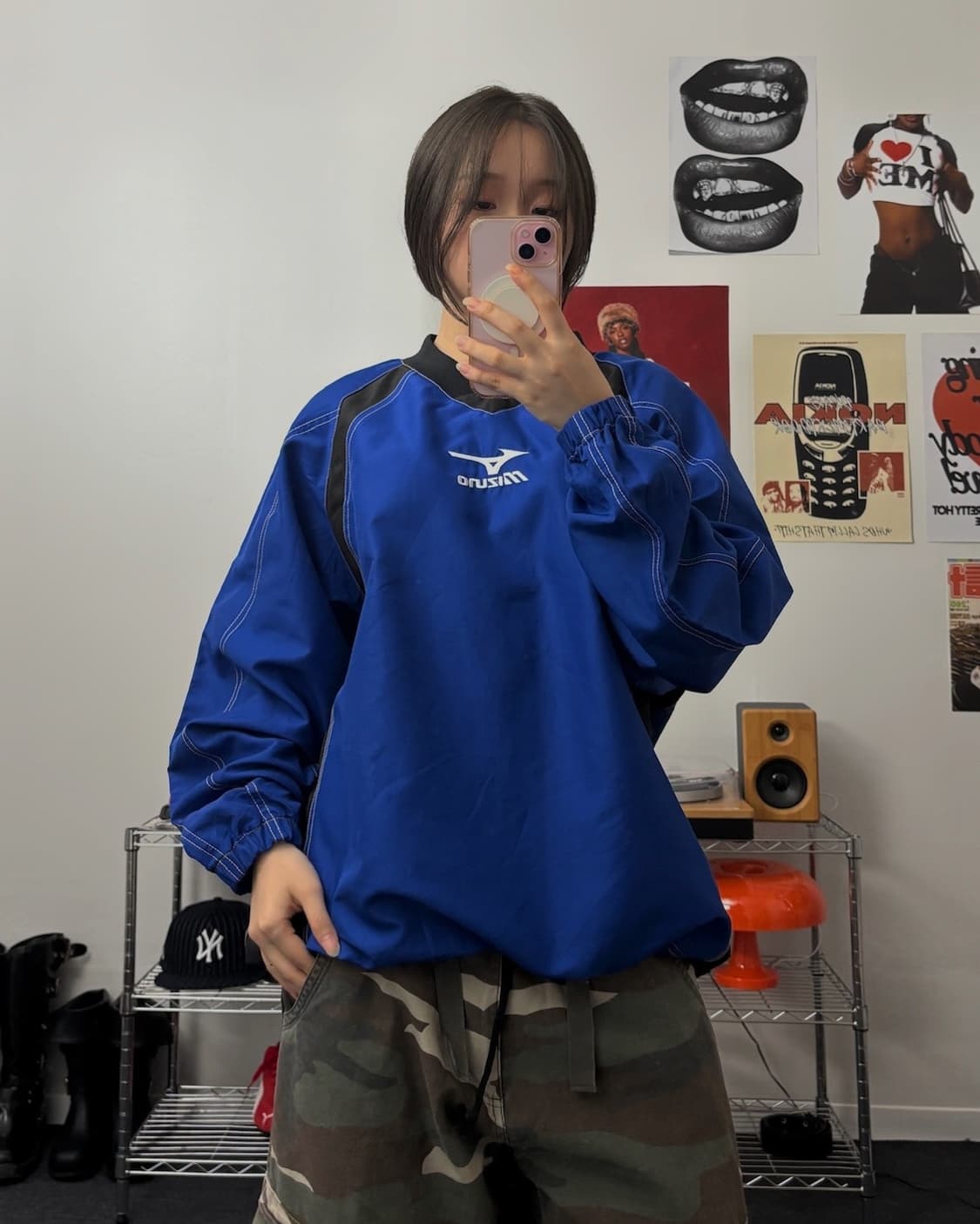 미즈노 재팬 00s 웜업 자켓 상품이미지1