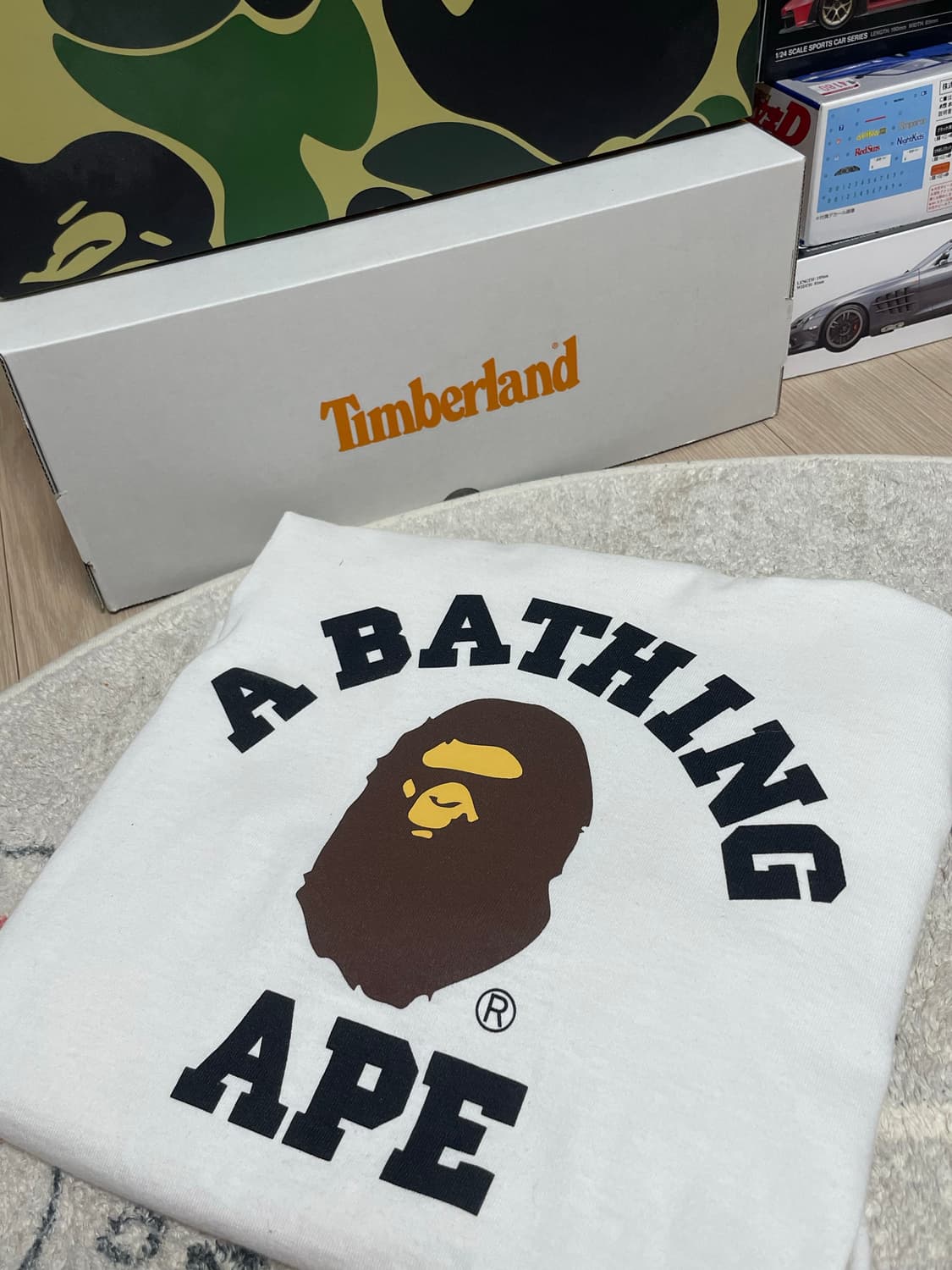 베이프 컬리지 롱슬리브(S) 상품이미지1