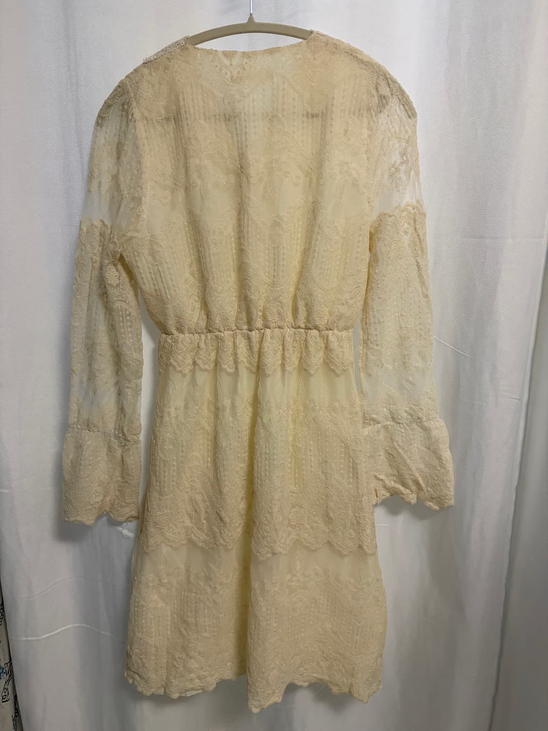 레이스 블라우스 아이보리 상품이미지5