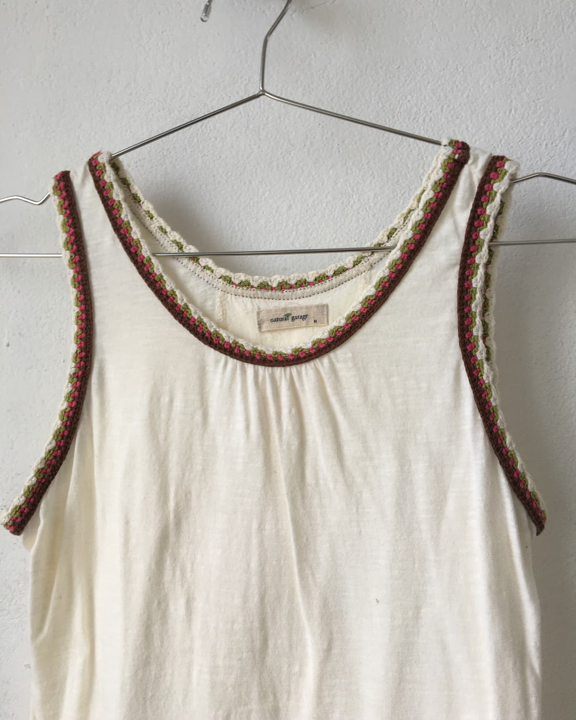 Crochet trimming sleeveless 상품이미지2