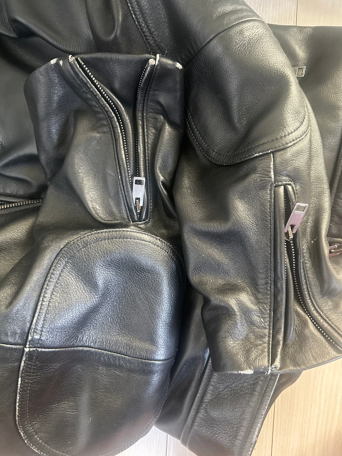 디젤 바이커 레더 자켓 상품이미지8