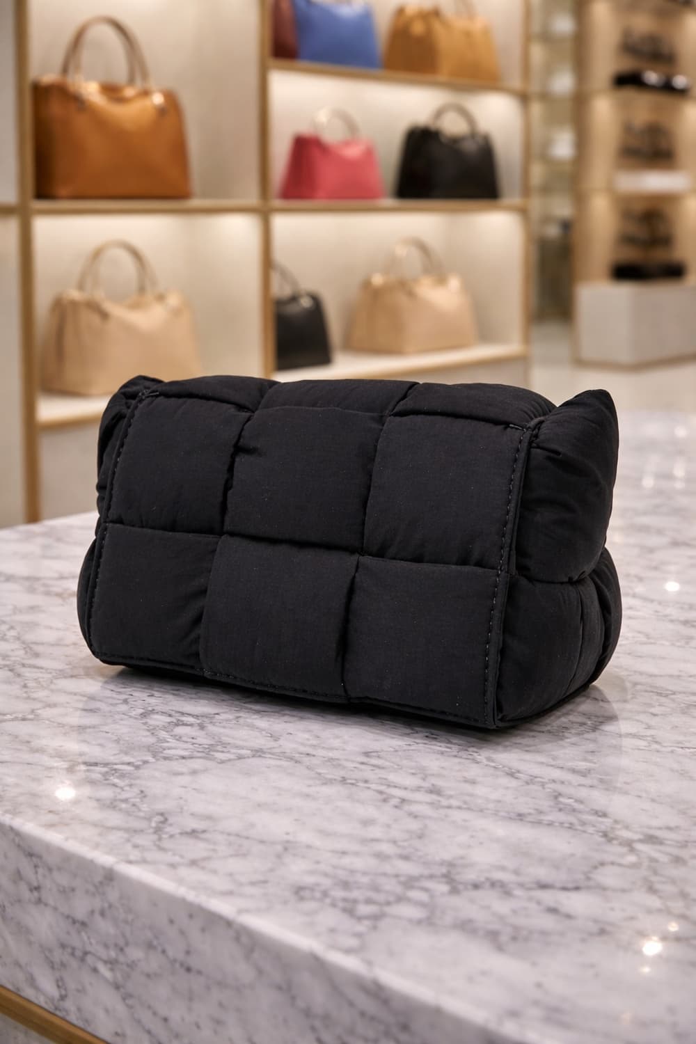 [S급] 보테가베네타 패딩 카세트백 미니 판매합니다!!! 상품이미지1