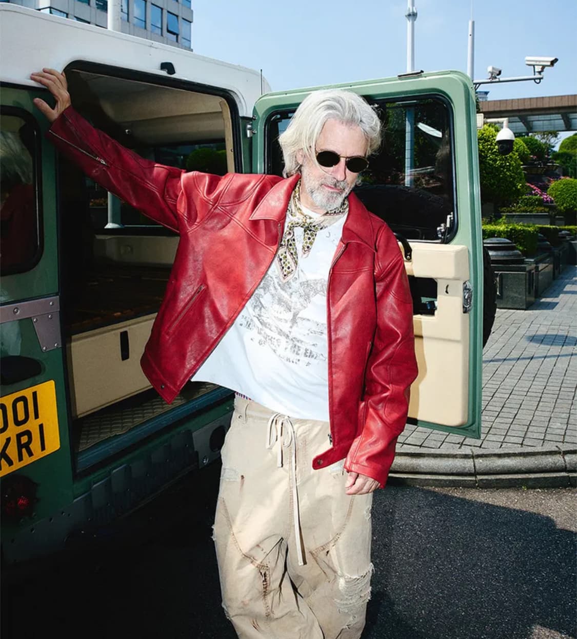 (새제품)스팁 버건디 레더 자켓 L사이즈 상품이미지1