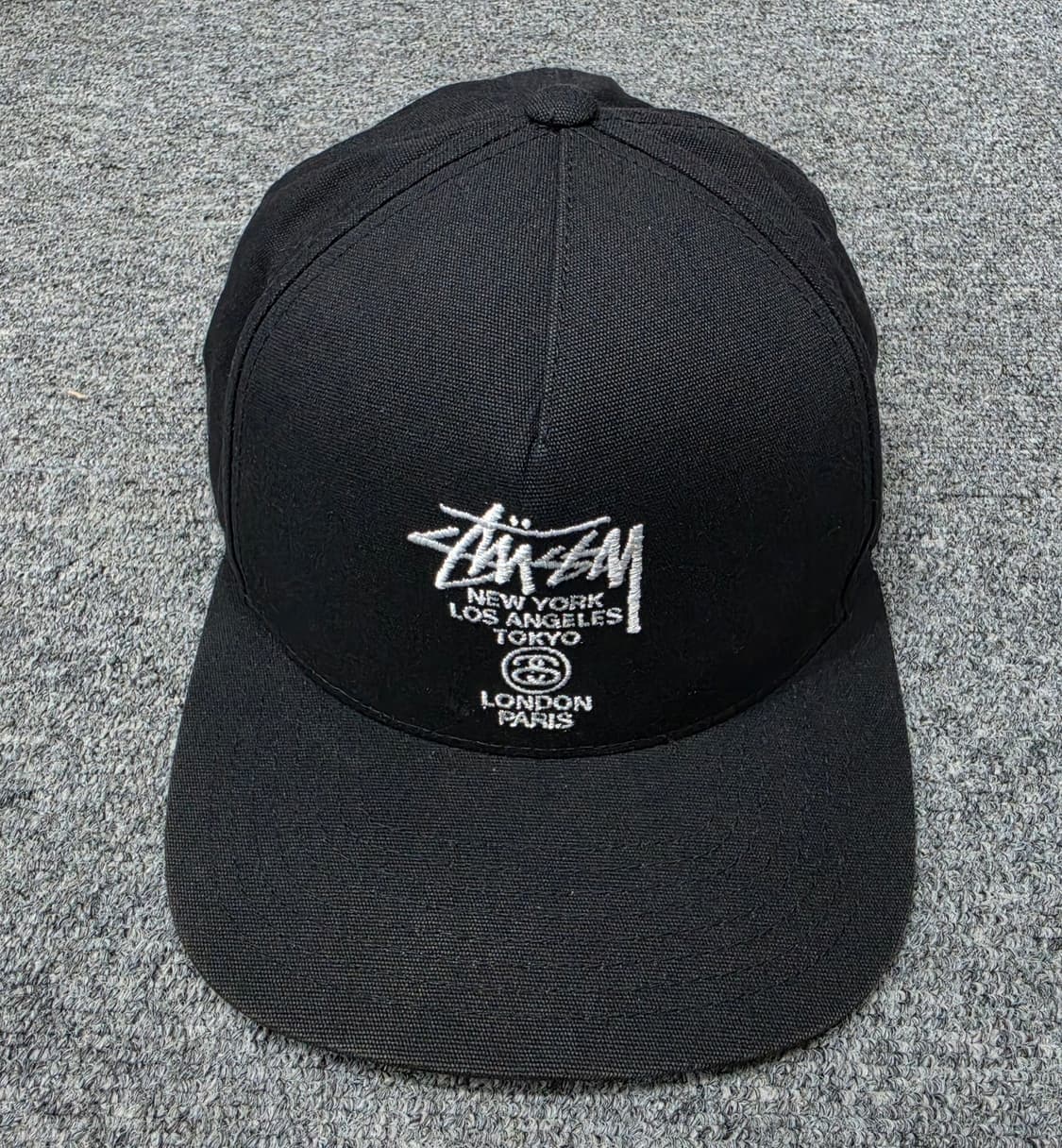 스투시 월드투어 스냅백 모자 상품이미지2