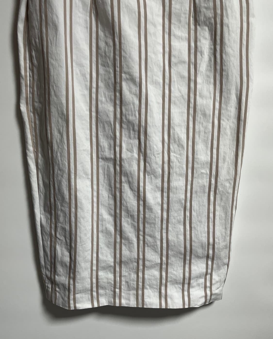 캘빈클라인 여리핏 스트라이프 숄더컷 원피스 S 상품이미지2