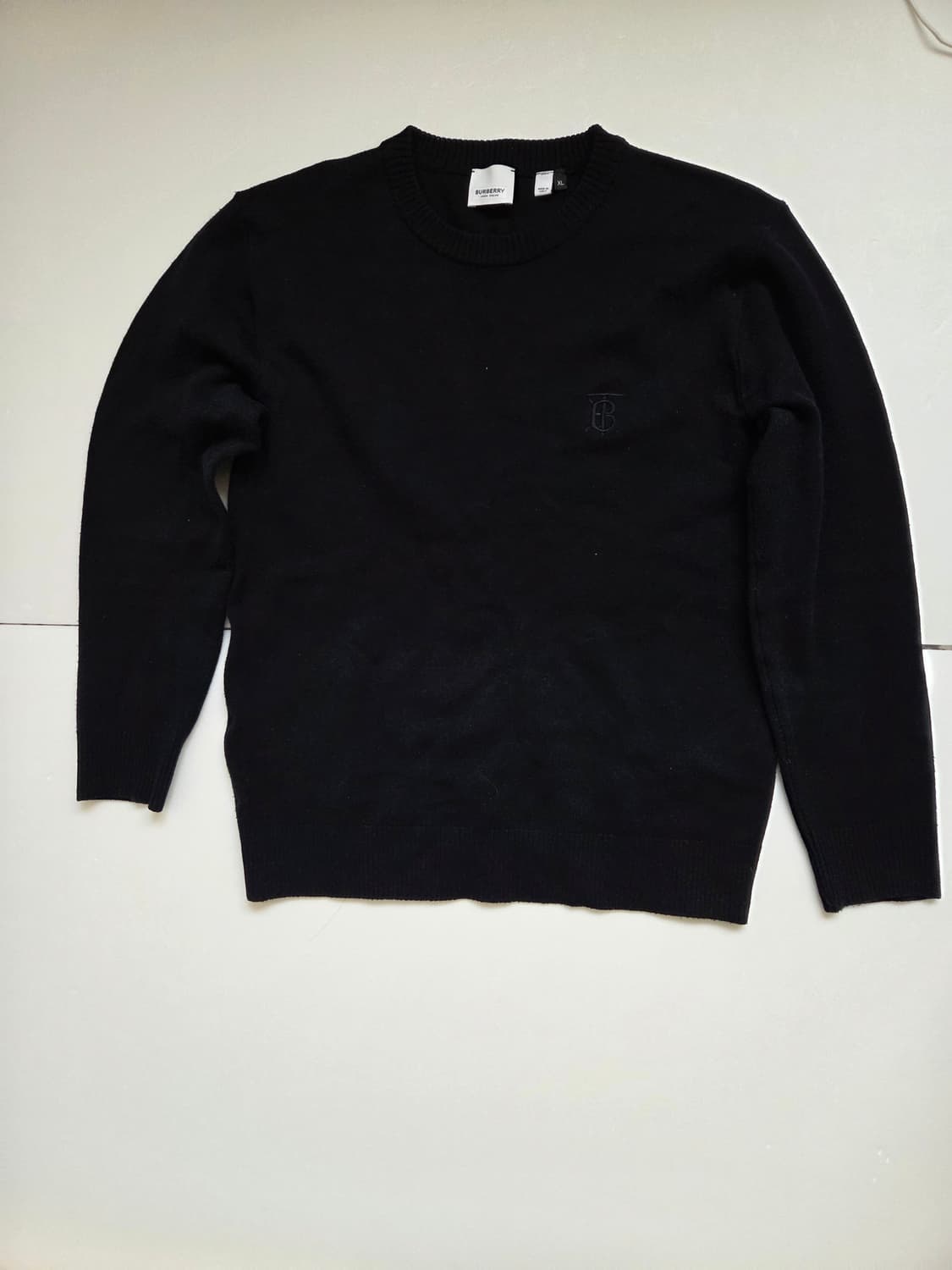 버버리 니트 블랙 L 상품이미지1