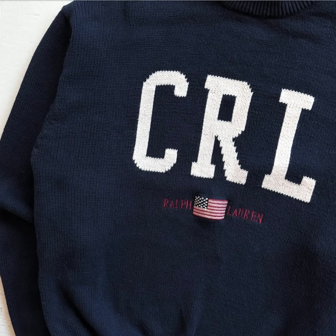 90's 폴로랄프로렌 'CRL' 스웨터 상품이미지3