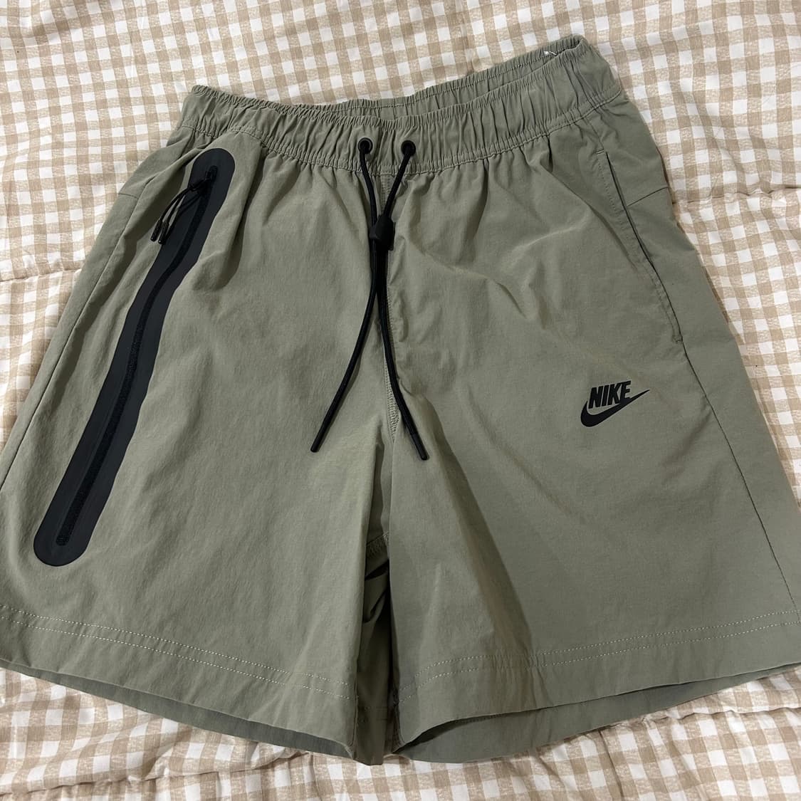 (급처) 테크 우븐 쇼츠 - 라이트 아미:블랙 상품이미지1