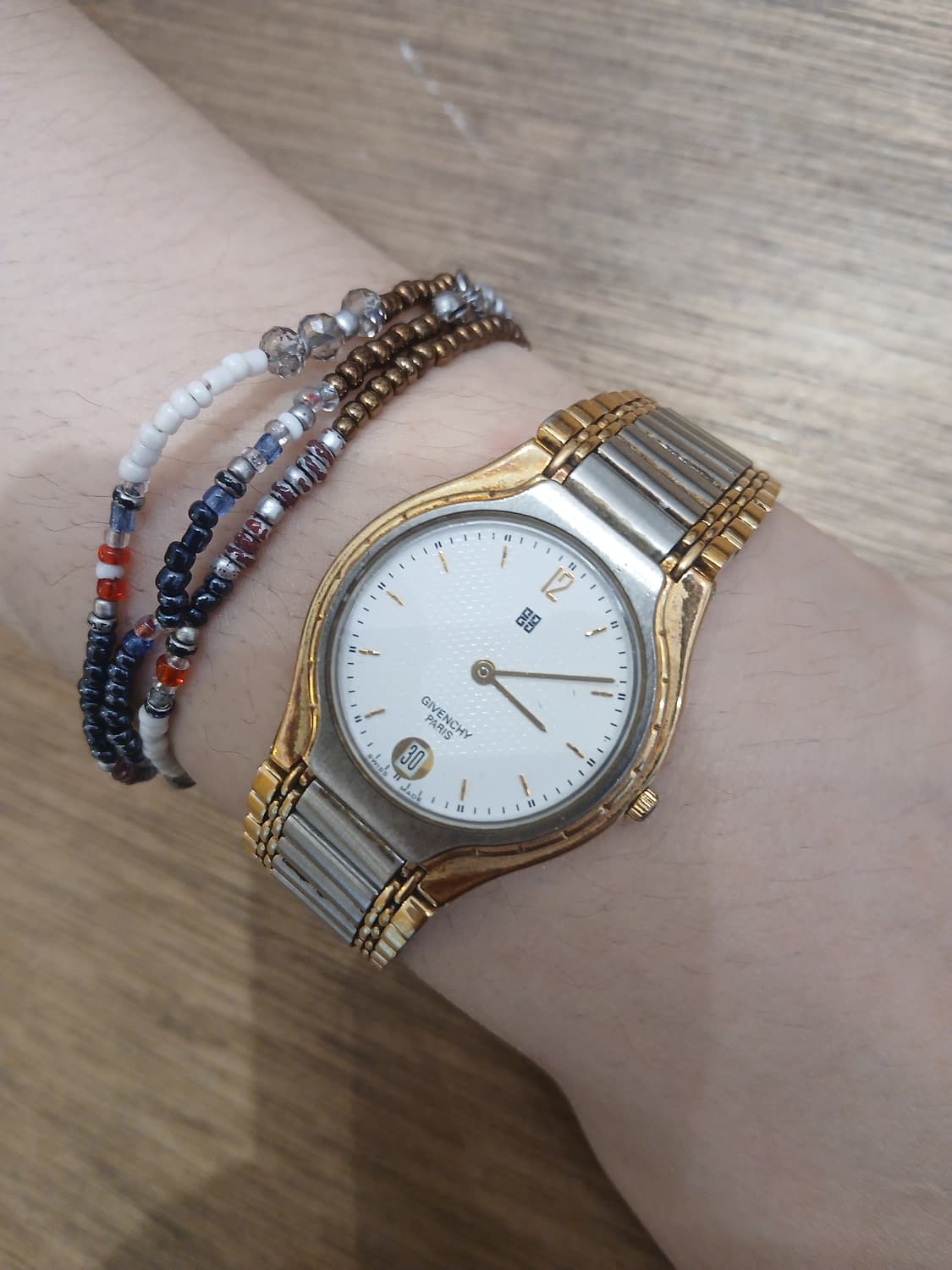 빈티지 지방시 쿼츠 데이트 시게 상품이미지1