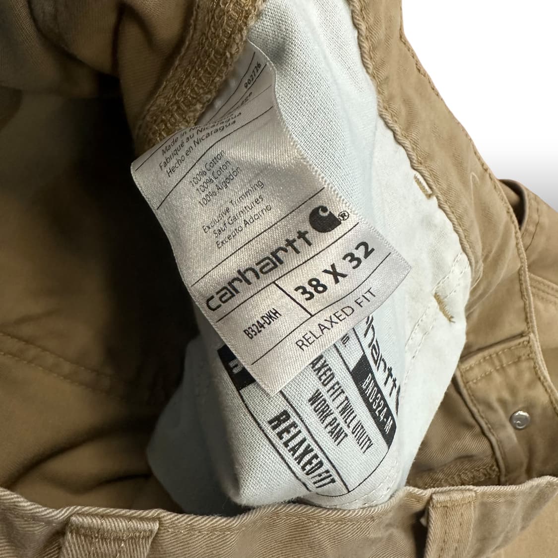 칼하트 카펜터 팬츠 상품이미지6