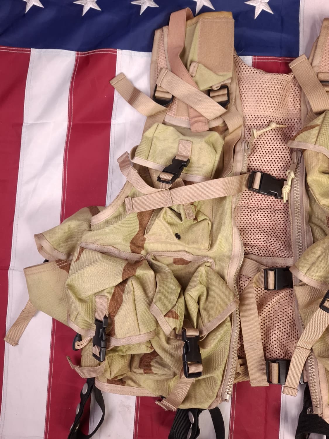 밀리터리 사막삼색 택티컬 서바이벌 베스트 상품이미지7