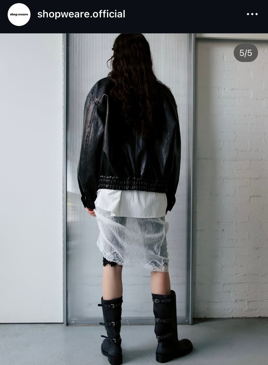 Shop Weare 브랜드의 롱 부츠입니다 (245-250) 상품이미지3