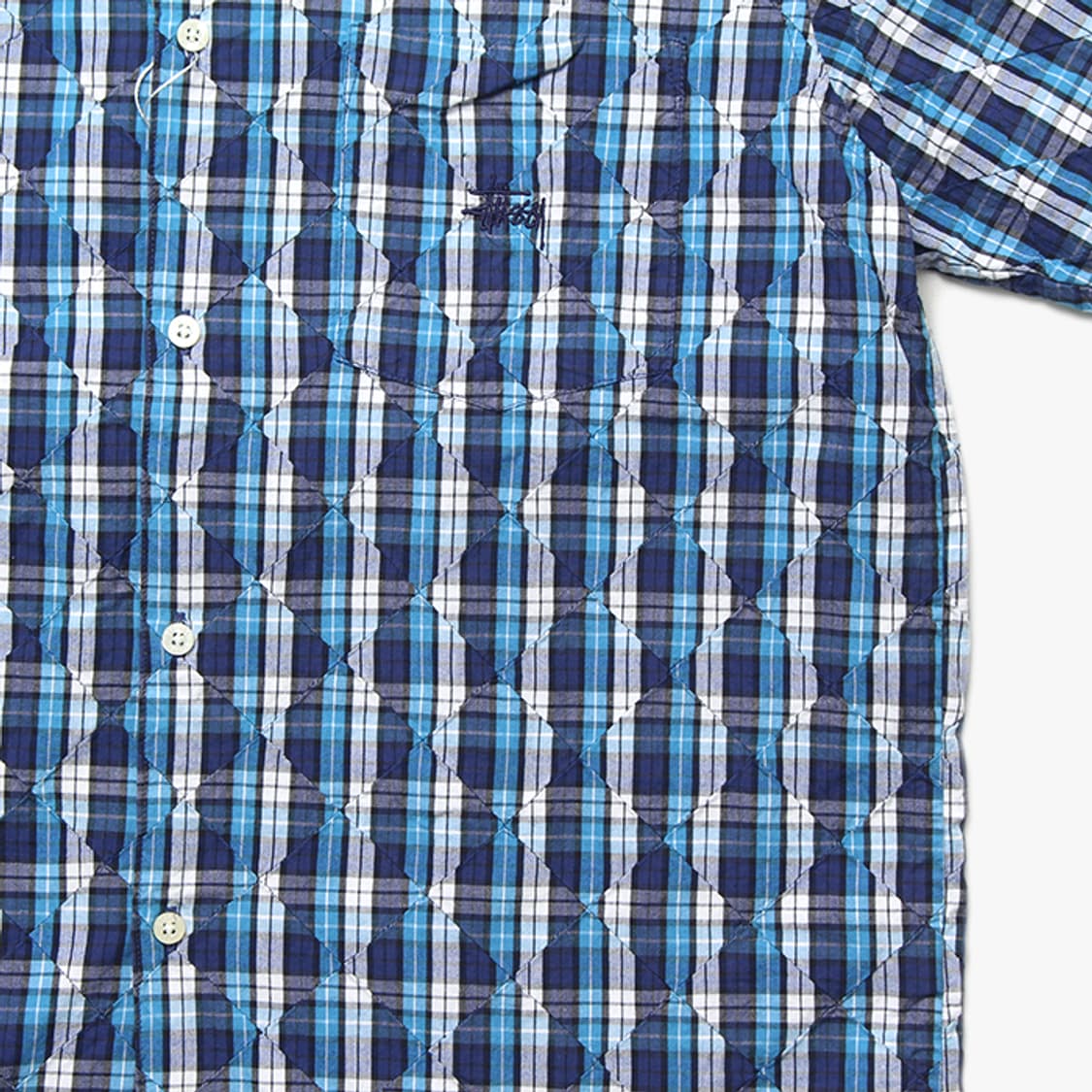  STUSSY "Check Half Shirts" 상품이미지3