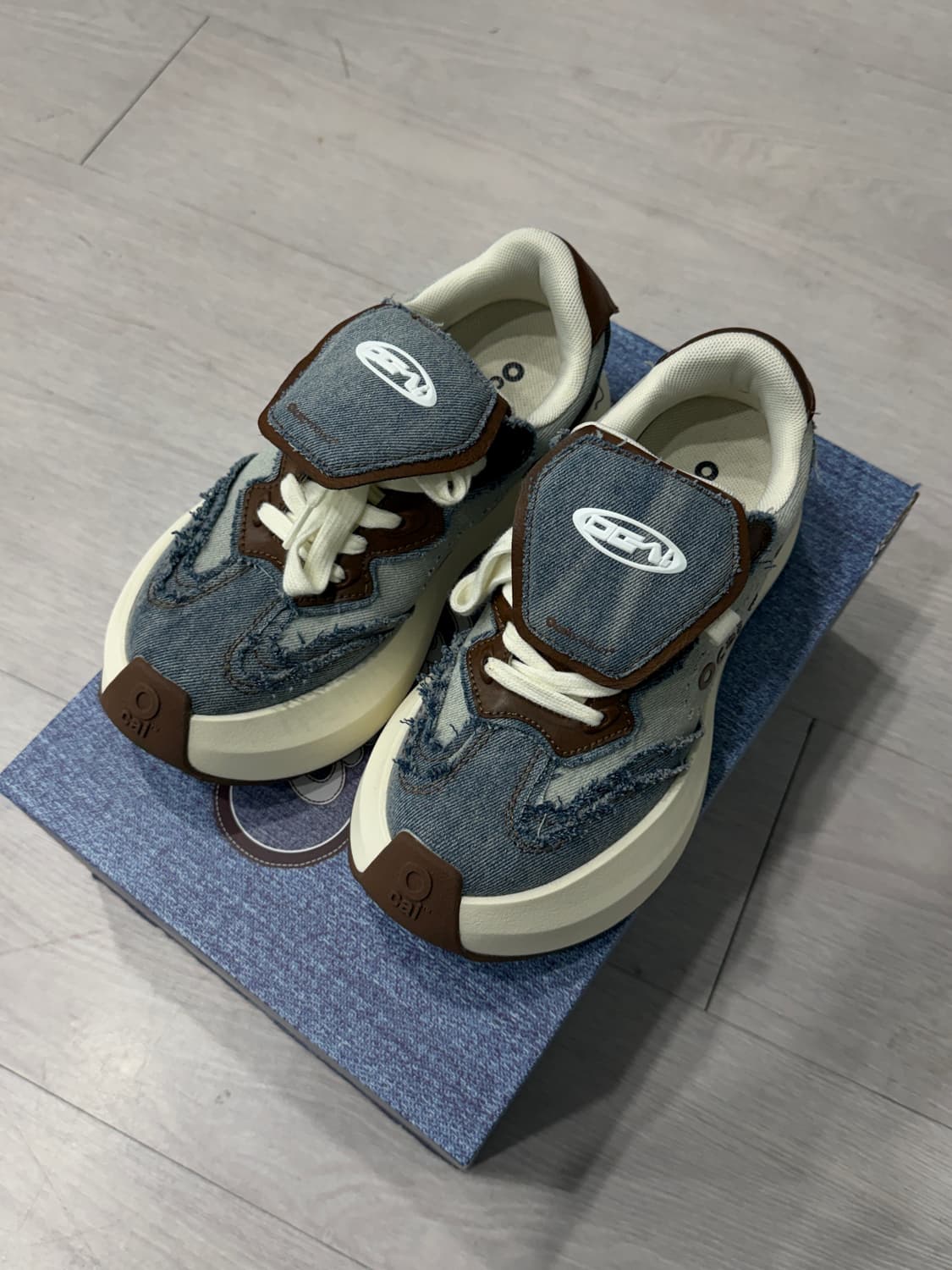 오카이 신발 OCAI 클라우드 러너 데님 스니커즈 240 상품이미지4