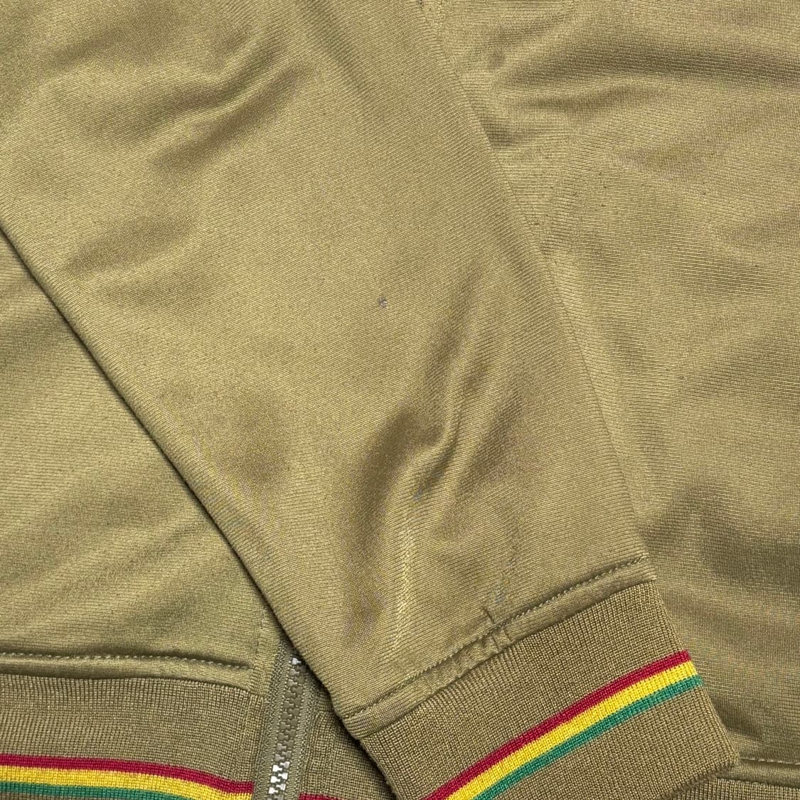 00's Stussy 라스타 컬러 자수 로고 카키 트랙 자켓  상품이미지7