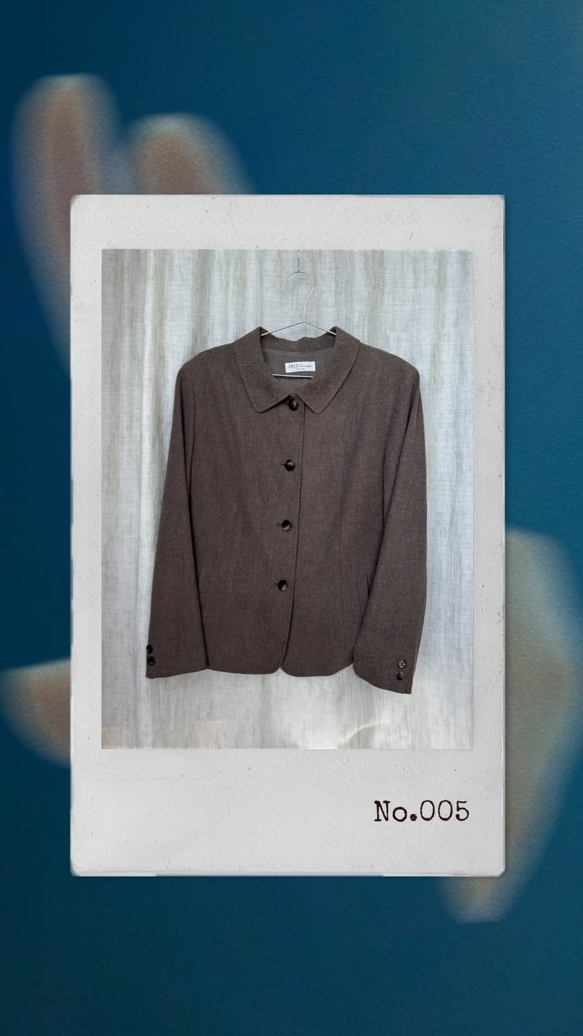 Delice tokyo soft brown jacket  상품이미지1