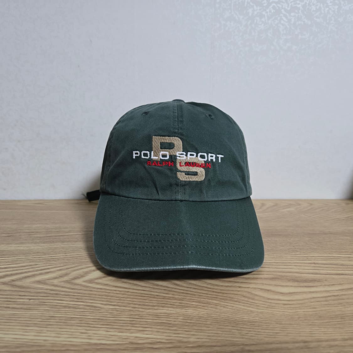 OS 폴로스포츠 90s 빈티지 스펠아웃 볼캡 카키 상품이미지1