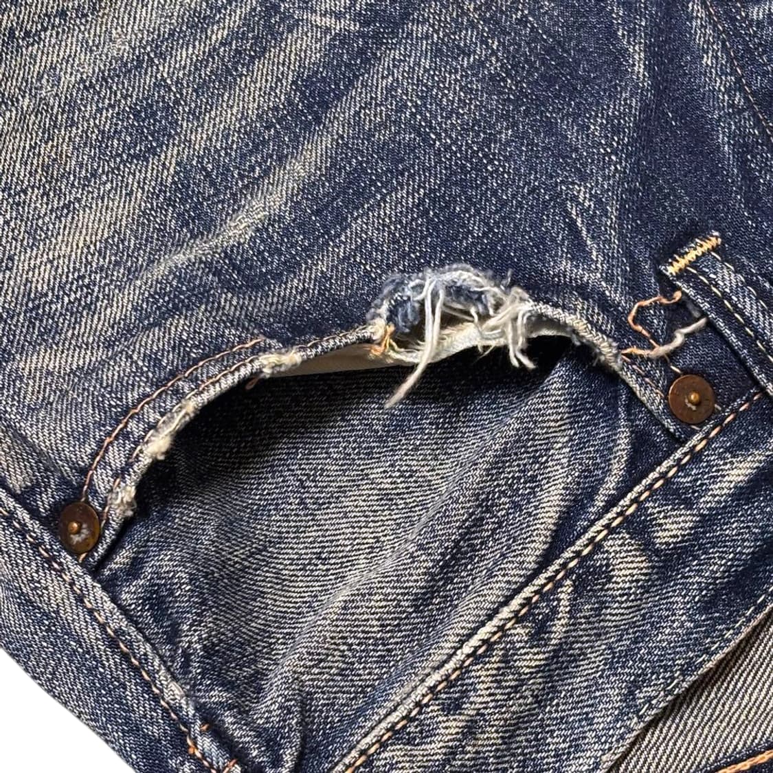 풀카운트 0105 워시드 데님 팬츠 상품이미지5