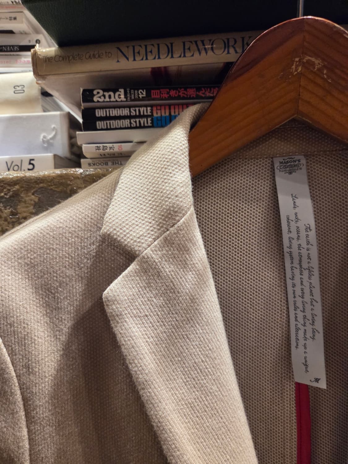 메이슨스 플란넬저지 자켓 상품이미지3