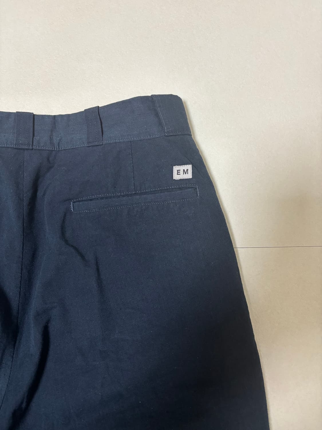 엔즈앤드민즈 워크치노 네이비 s 사이즈 25ss 상품이미지3