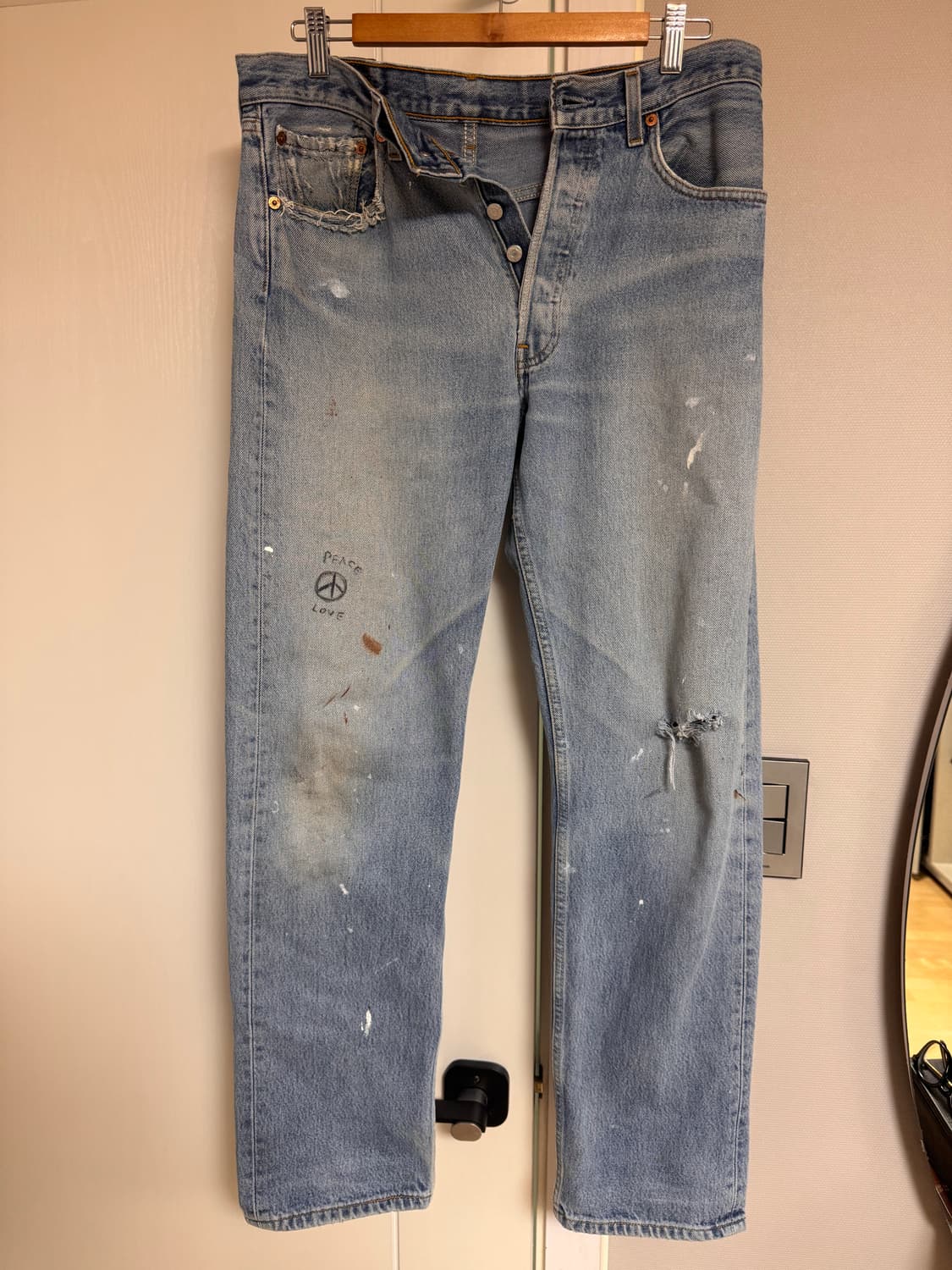 [32] 빈티지 리바이스 연청 상품이미지1