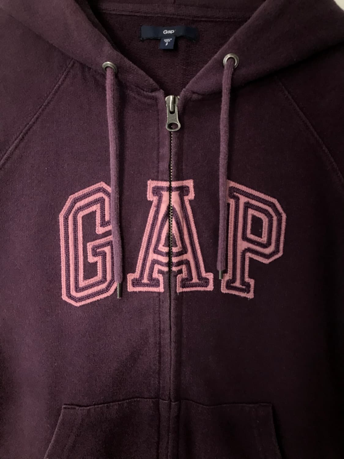 Gap 갭 퍼플 후드집업 상품이미지4