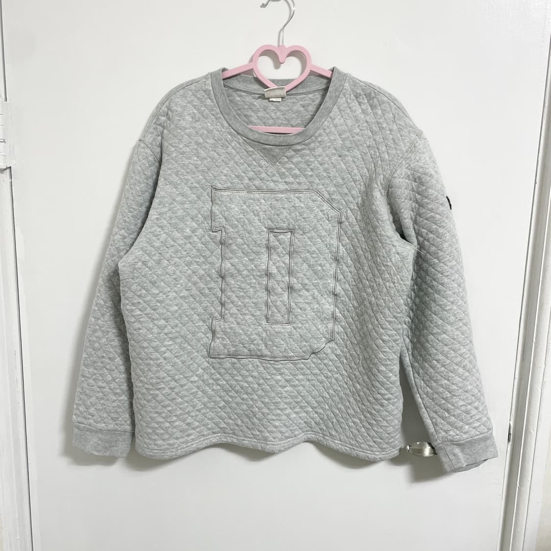 디젤 퀼팅 로고 탑 상품이미지1