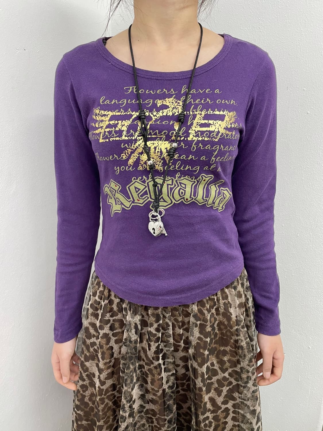 펑크 레터링 큐빅 슬리브 상품이미지1