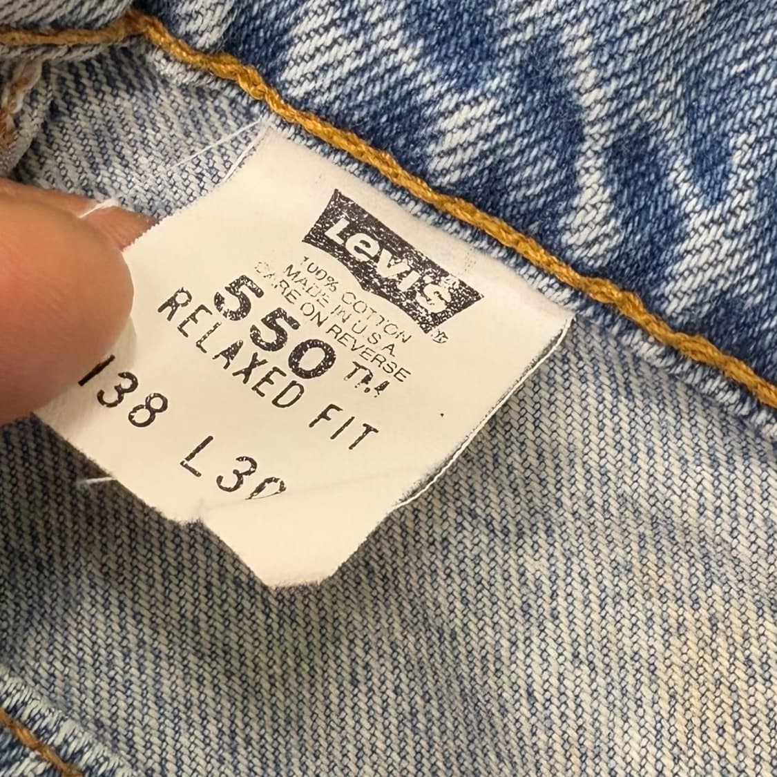 usa 리바이스 550 데님팬츠 r1842  상품이미지9