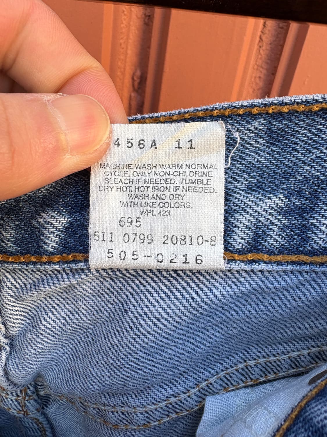 90's 리바이스 505 (미국생산) 상품이미지4