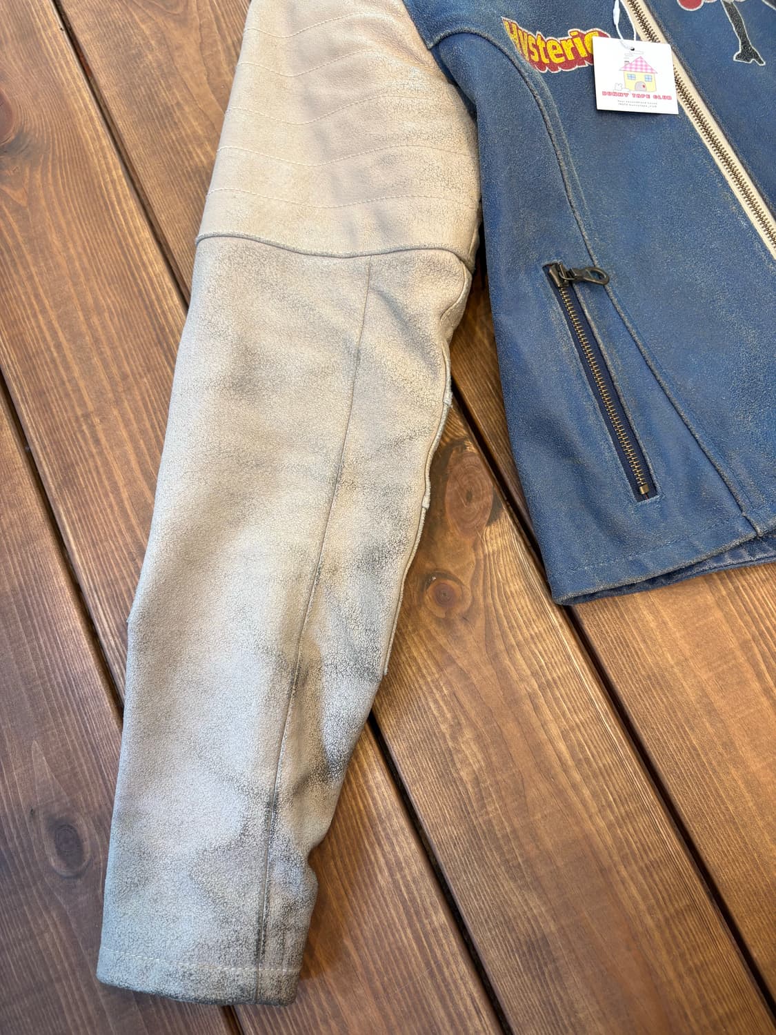 히스테릭글래머 소가죽 라이더자켓 상품이미지7