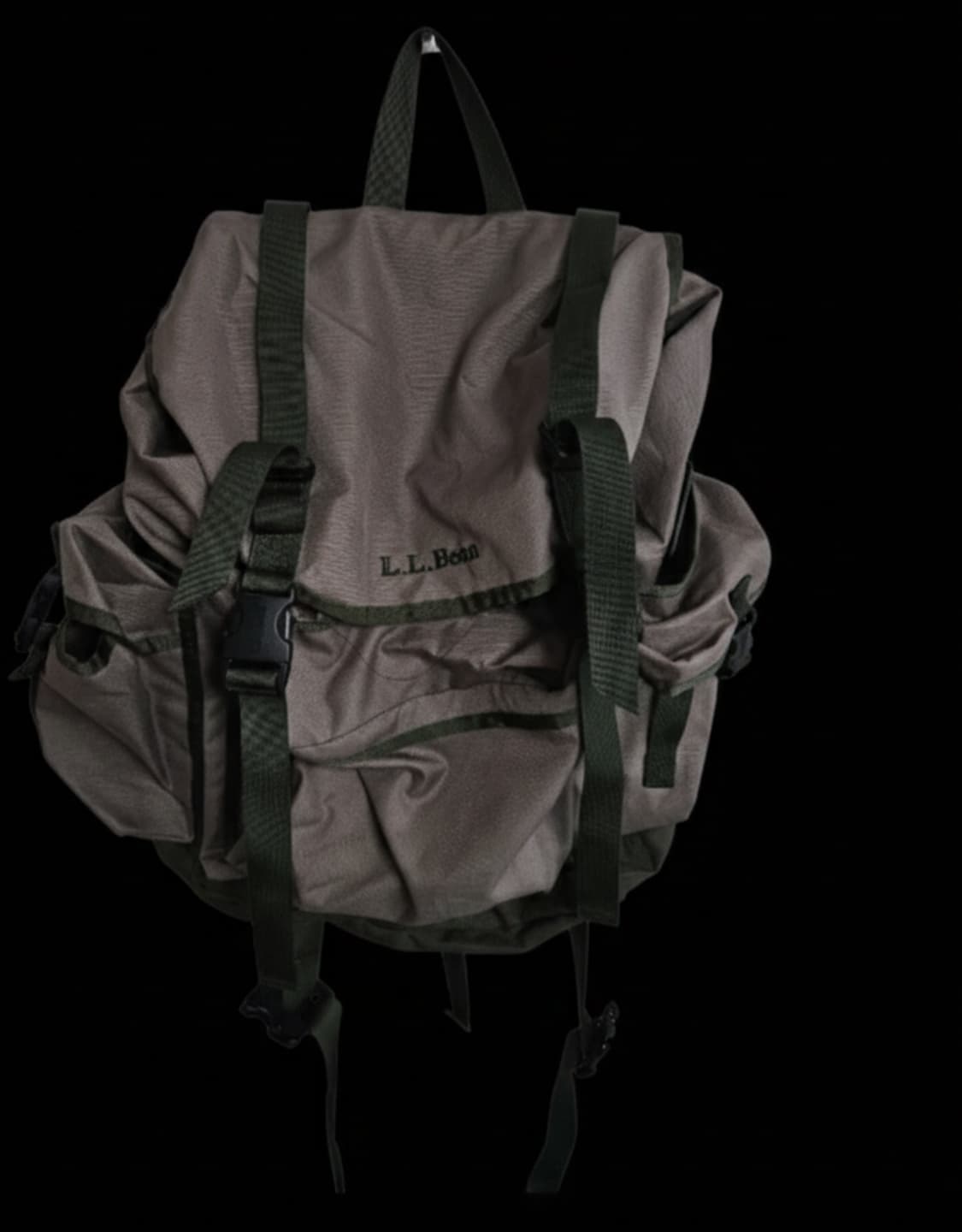 엘엘빈 백팩/L.L.Bean 빈티지(카키 브라운) 가방/00s/y2k 상품이미지2