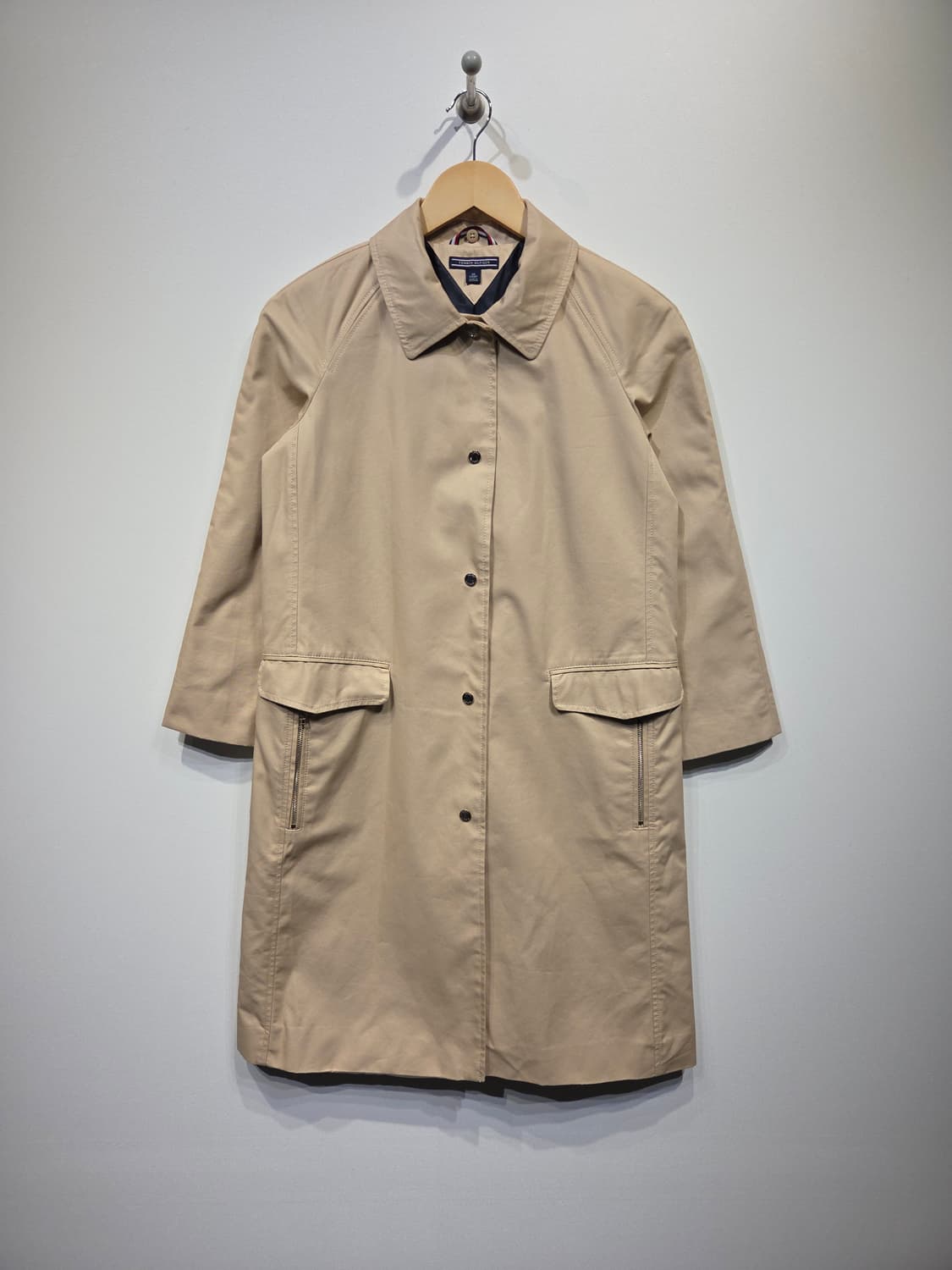 타미힐피거 여성 싱글 트렌치 맥코트 상품이미지2